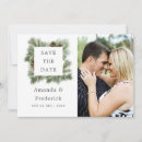 Search for holiday party save the dates Greenery