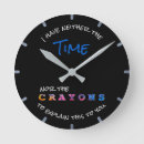 Search for time round clocks Trendy