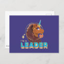 Search for positive messages postcards Magical unicorn