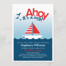 Search for boat invitations Boy