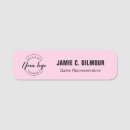 Search for pink name tags Professional