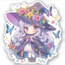 Search for kawaii anime girl stickers Colourful