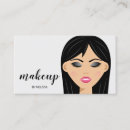Search for closed business cards Makeup artist