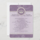 Search for lilac lace wedding invitations Modern