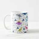 Search for dinosaurs mugs Colourful