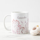 Search for delicate pink mugs Flowers