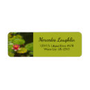 Search for water lilies return address labels Nature