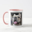 Search for french bulldog face mugs Animal