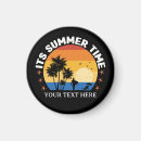 Search for tropical design magnets Palm trees