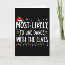 Search for dancing elves christmas cards Snow
