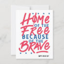 Search for home of the brave postcards 4th