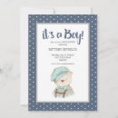 Search for vintage teddy bear invitations It's a boy