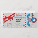 Search for travel tickets boarding pass invitations For kids