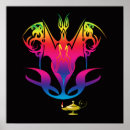 Search for genie art Vintage