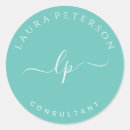 Search for elegant teal stickers Minimal