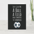Search for funny soccer birthday cards Cute