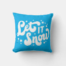Search for let it snow cushions Snowflake design