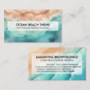 Search for beach business cards Boho