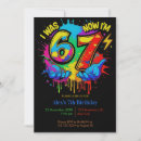 Search for colors birthday invitations For kids