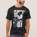Search for the dj name tshirts Music