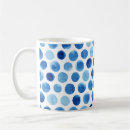 Search for blue polka dot pattern mugs Abstract