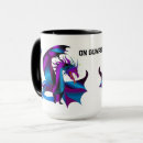 Search for purple dragon mugs Black