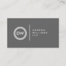Search for 2 initials business cards Salon