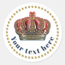 Search for cross crown stickers Gold