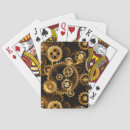 Search for brass playing cards Steampunk