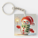 Search for snowman key rings Christmas tree
