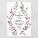Search for purple hens party invitations Botanical