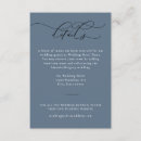 Search for embellished invitations Blue