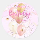 Search for pastel pink background stickers For her
