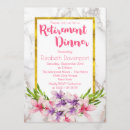 Search for retirement dinner invitations Elegant