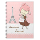 Search for eiffel tower notebooks Girl