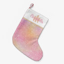 Search for gold glitter monogram christmas stockings Trendy