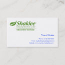 Search for independence business cards Green