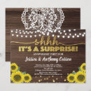 Search for rustic anniversary invitations Gold
