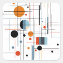 Search for abstract geometric stickers Simple