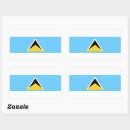 Search for st lucia stickers Flag