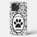 Search for black white paws iphone cases Pet