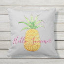 Search for pineapple cushions Watercolor