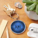 Search for blue black key rings Elegant