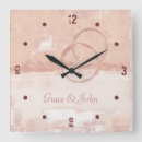 Search for peach clocks Girly