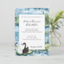 Search for blue swans wedding invitations Flowers