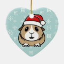 Search for guinea pig christmas tree decorations Snow