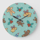 Search for gingerbread man clocks Food