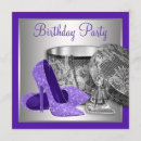 Search for high heel invitations 50th