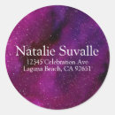 Search for purple galaxy stickers Modern