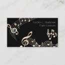 Search for tutor business cards Musician